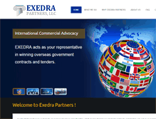 Tablet Screenshot of exedra.com